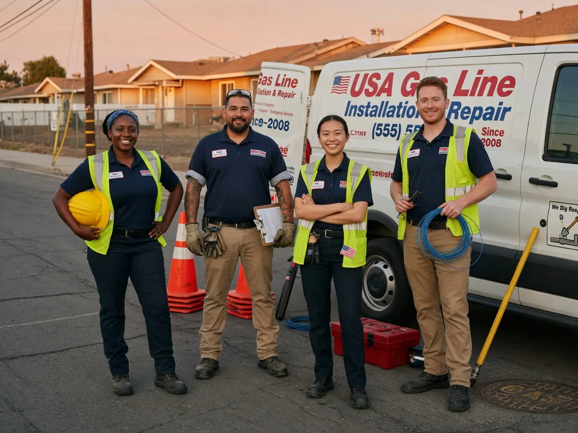 Gas Line Installation company in Virgin, UT